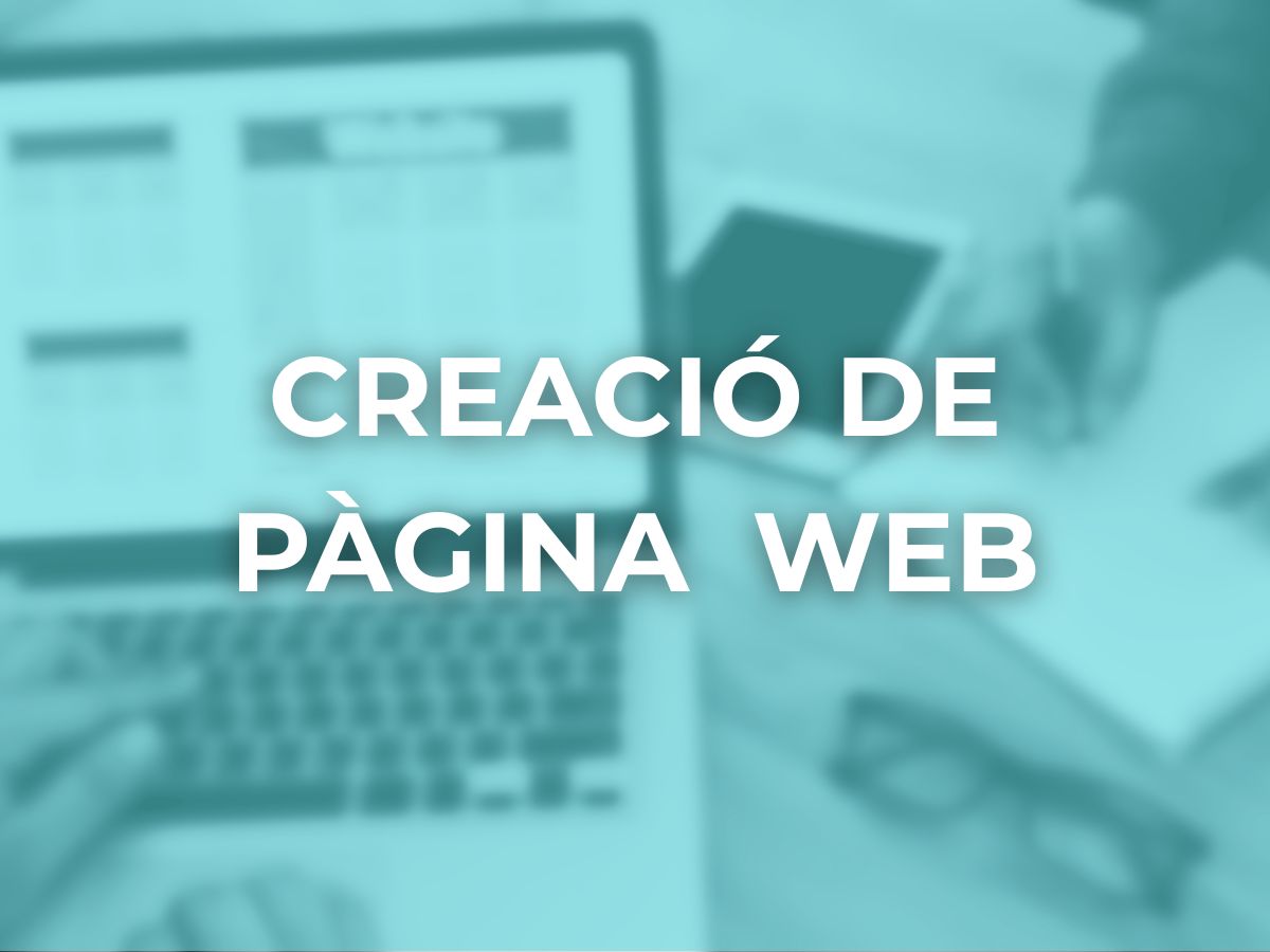 Creació de pàgina web